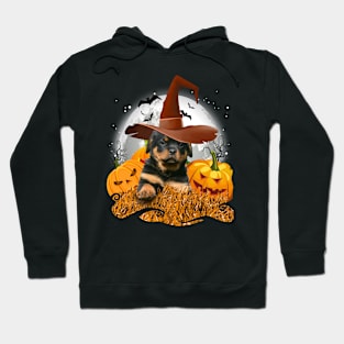 Halloween rottweiler dog Hoodie